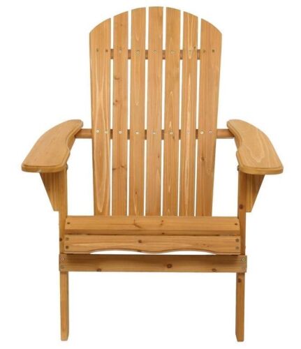 Folding Wooden Adirondack Chair