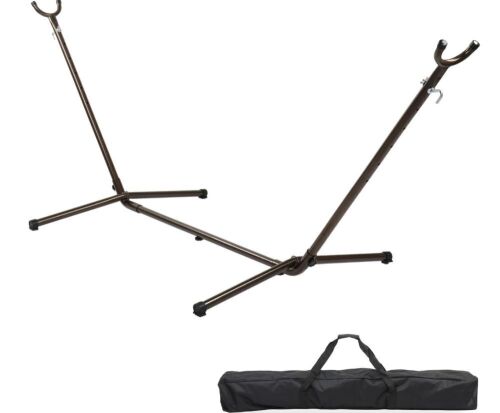 ONCLOUD 9 FT Hammock Stand with Carrying Case, 450lb Capacity, Antique Bronze Finish