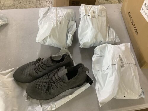 Lot of (4) Breathable Walking Shoes, Size 43