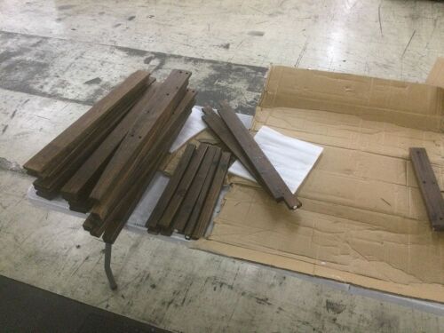 5' Wooden Garden Bridge - Incomplete & Missing Hardware
