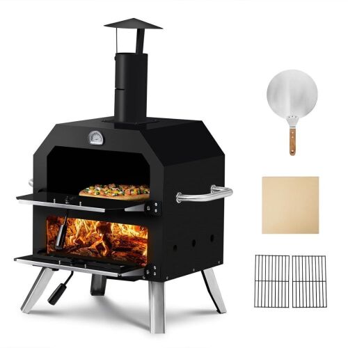 ROVSUN 12" Outdoor Countertop Pizza Oven