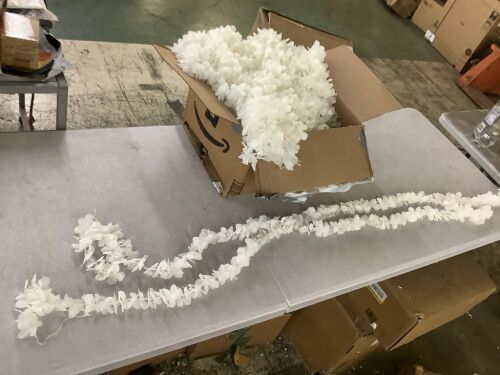 Box of Artificial Flower Garlands