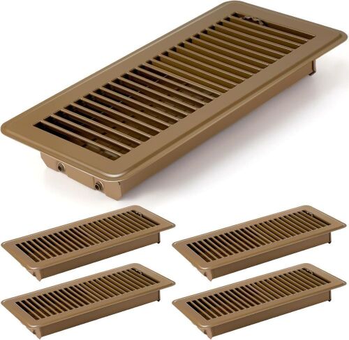 4" x 12" Floor Register Vent Covers, 4 pack