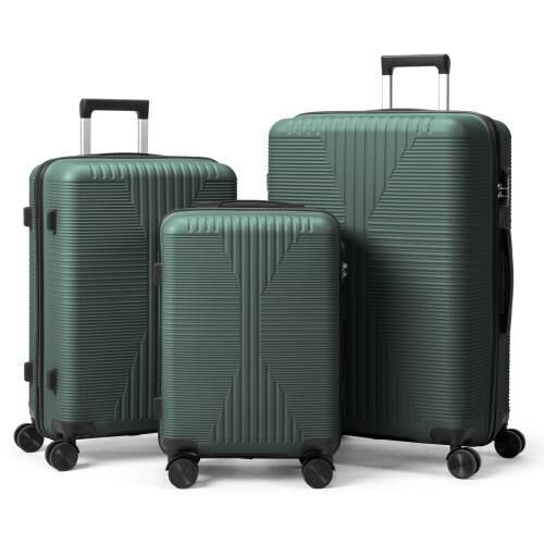 3 Piece Hardside Carry On Luggage Set
