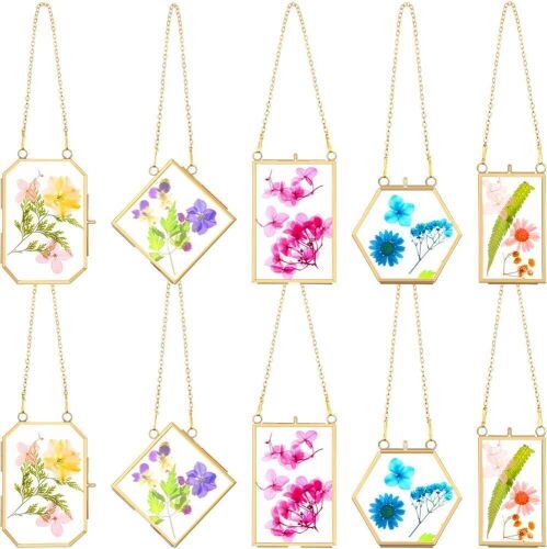 10 Pcs Glass Frame for Pressed Flowers