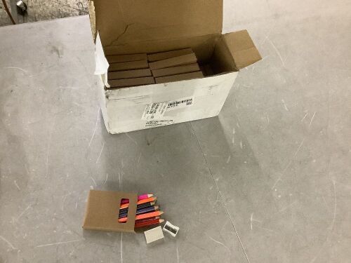 Lot of (24) 12 Packs of Small Colored Pencils
