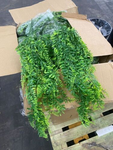Artificial Hanging Fern Vines, 28 pc