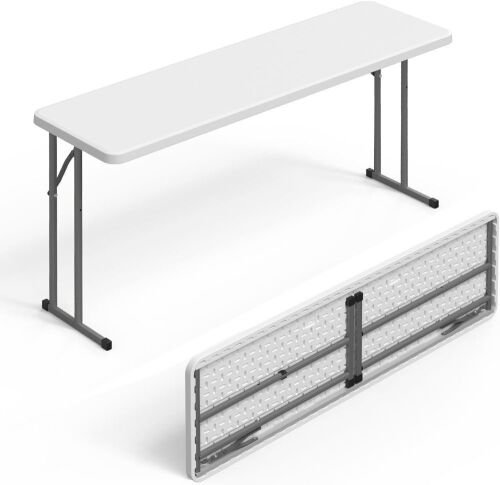 VINGLI 5 FT Narrow Folding Table