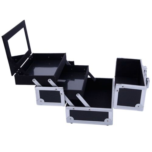 Aluminum Makeup Case with Mirror