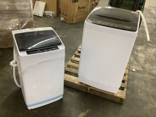 Lot of (2) ROVSUN Portable Automatic Top-Load Washer Machines