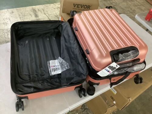 3 Piece Hardside Carry On Luggage Set