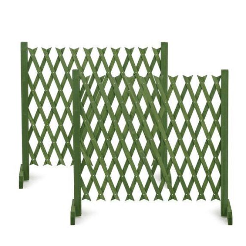Expandable Garden Fence, 27.55", 2 Pack