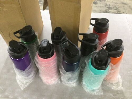 Reusable Water Bottles with Snap Lid, 20pc