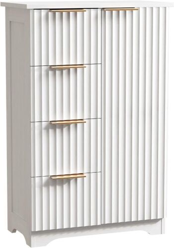 VINGLI Fluted Sideboard Buffet Cabinet