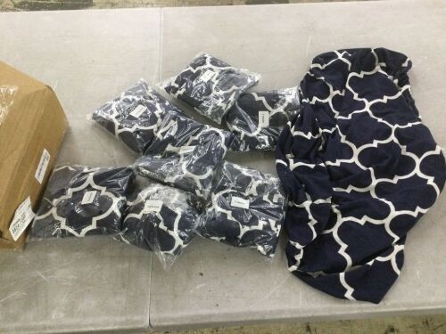 Slip on Chair Covers, 8 pc