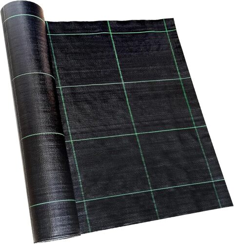 3ft x 300ft Landscape Fabric -Heavy Duty Weed Barrier Fabric for Landscaping, Weed Blocker Cloth,Geotextile Fabric for Garden, Driveway & Ground Cover, Garden Weed Mats,Grid Design