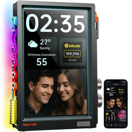 Divoom Times Frame | Floating Smart Desk Display
