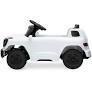 6V Ride On Car Truck w/ Parent Control, 3 Speeds, LED Lights, MP3 Player - White