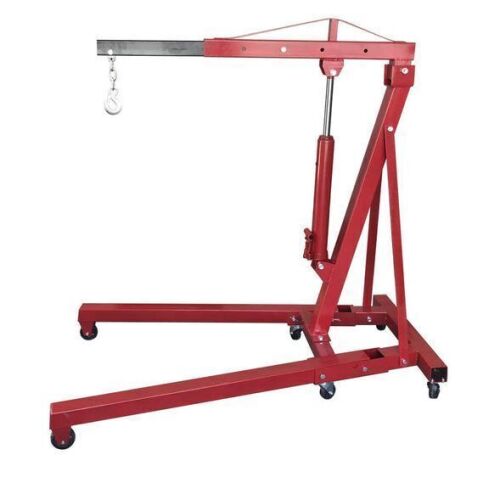 TUFFIOM 2 TON Folding Hydraulic Engine Motor Hoist