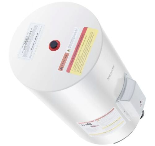 VEVOR 1.6Kw Electric 18 Gallon Tank Instant Hot Water Heater, LED Display, Knob Control