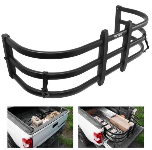 VEVOR Aluminum Retractable Truck Bed Extender, 51.6"-64" Adjustable Length, Fits for Ridgeline, Tacoma, Gladiator, Colorado/Canyon, Frontier, and Ranger