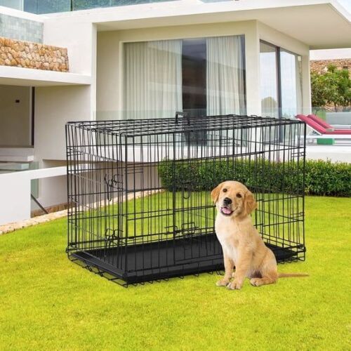 30" Foldable Dog Crate