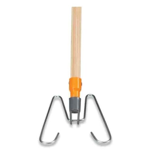 Lot of (5) Coastwide Wedge Triangle Dust Mop Handle, 48"