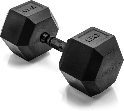 CAP Barbell 60lb Coated Dumbbell