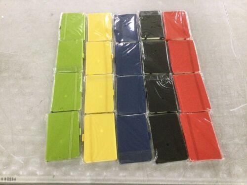 Small Colorful Notebooks, 20pc