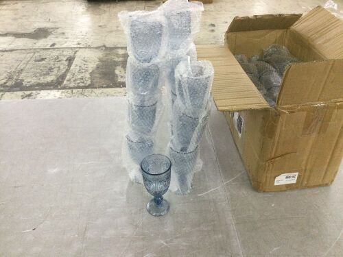 Plastic Wine Glasses, 48pc