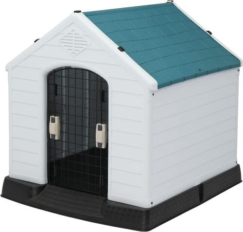 Plastic Dog House, 32.7" H
