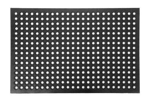 35x23 Inch Durable Anti Fatigue Rubber Non-slip Drainage Floor Mat