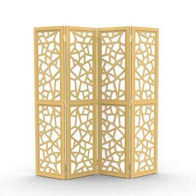 VINGLI 5.8 FT 4 Panel Room Divider