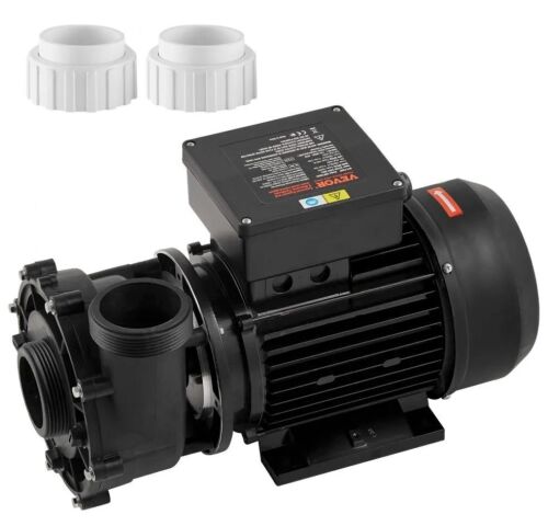 VEVOR AC 110-120V 2 Speed Hot Tub SPA Pump, 48-Frame, 1.5HP/150GPM/42.65ft High Speed or 0.46HP/70GPM/9.18ft Low Speed, 2" Port 90° Rotational Interface
