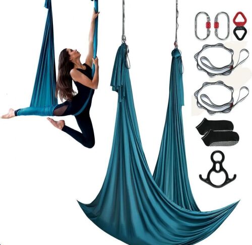 VEVOR Aerial Silk & Yoga Swing Kit, 11 Yards