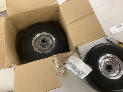4.10/3.50-4 Wheels & Tires. 2 Pack