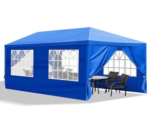 10' x 20' Outdoor Party Tent, Blue