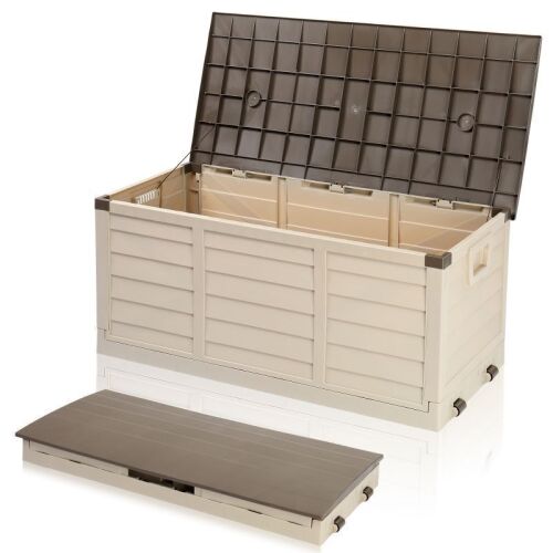 75gal Collapsible Outdoor Storage Deck Box