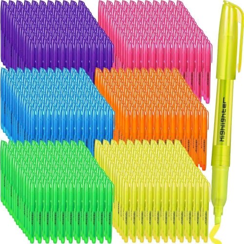 600pc Highlighters, Assorted Colors