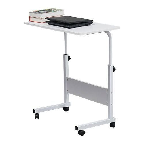 31.5" Rolling Laptop Cart, Height Adjustable 27.5"- 37.8"