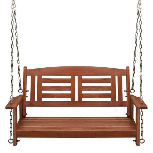 44 in 2-person Solid Wood Porch Swing