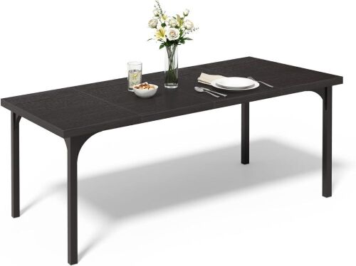 70.8in Dining Table for 8