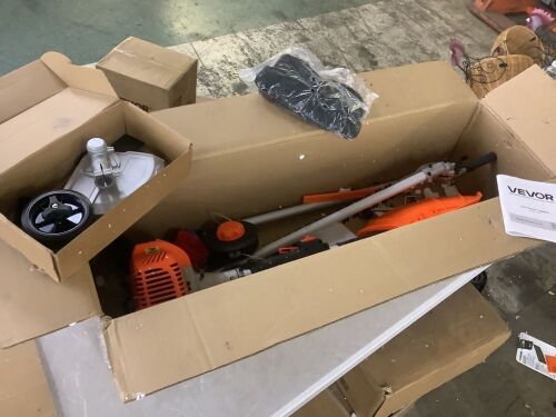 VEVOR 2 Cycle Gas Power Handheld Hedge and String Trimmer, 26cc