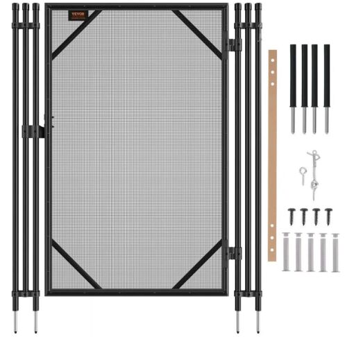 VEVOR Pool Fence Gate Kit with Stainless Steel Latch, 4 x 2.5 Ft