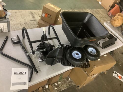 VEVOR Cart Spreader - Cracked