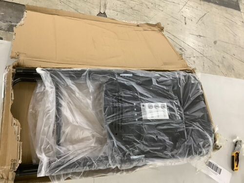 Black Folding Chairs, 2 pack
