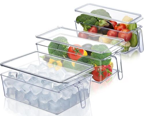 Ice Storage Bins for Freezer