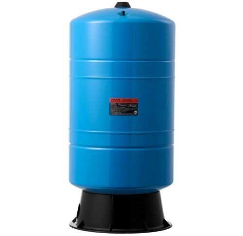 VEVOR 20-Gallon Vertical Pre-Charged Pressurized Water Tank for Well Pumps