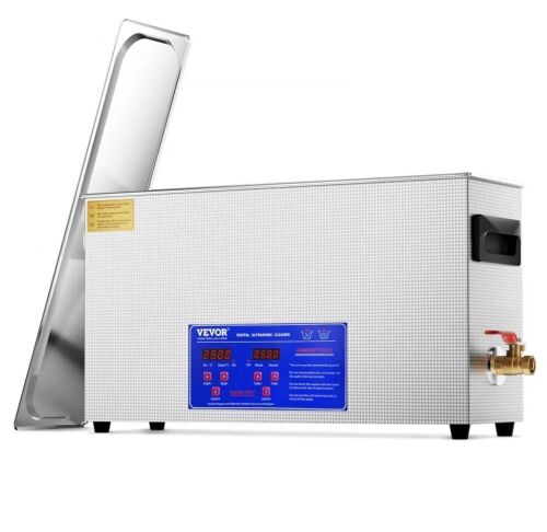 VEVOR 10L 300W Professional Ultra Sonic Gun Cleaning Machine with Timer & Heater, 40kHz