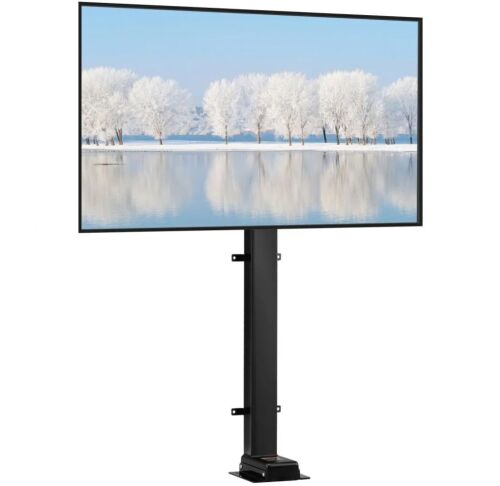 VEVOR Automated TV Elevator, 39.4" Stroke, Supports 32-70" TVs, Adjustable Height 28.74-68.11", Remote Controlled, Max Load 154 lbs